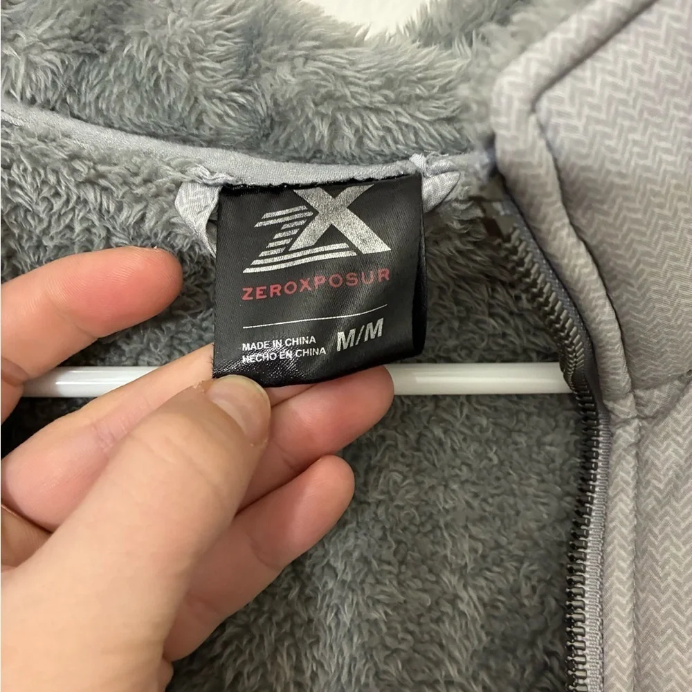 ZeroXposur Women’s Plush-Lined Soft Shell Jacket in smoke gray Size M